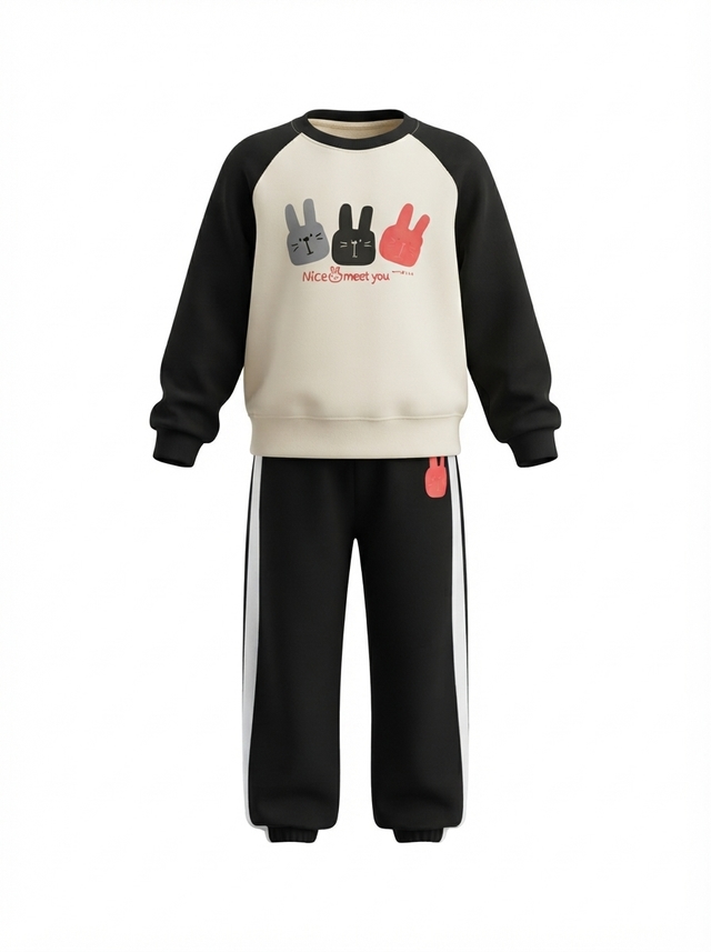 Set Girl Wash Bunny Charm