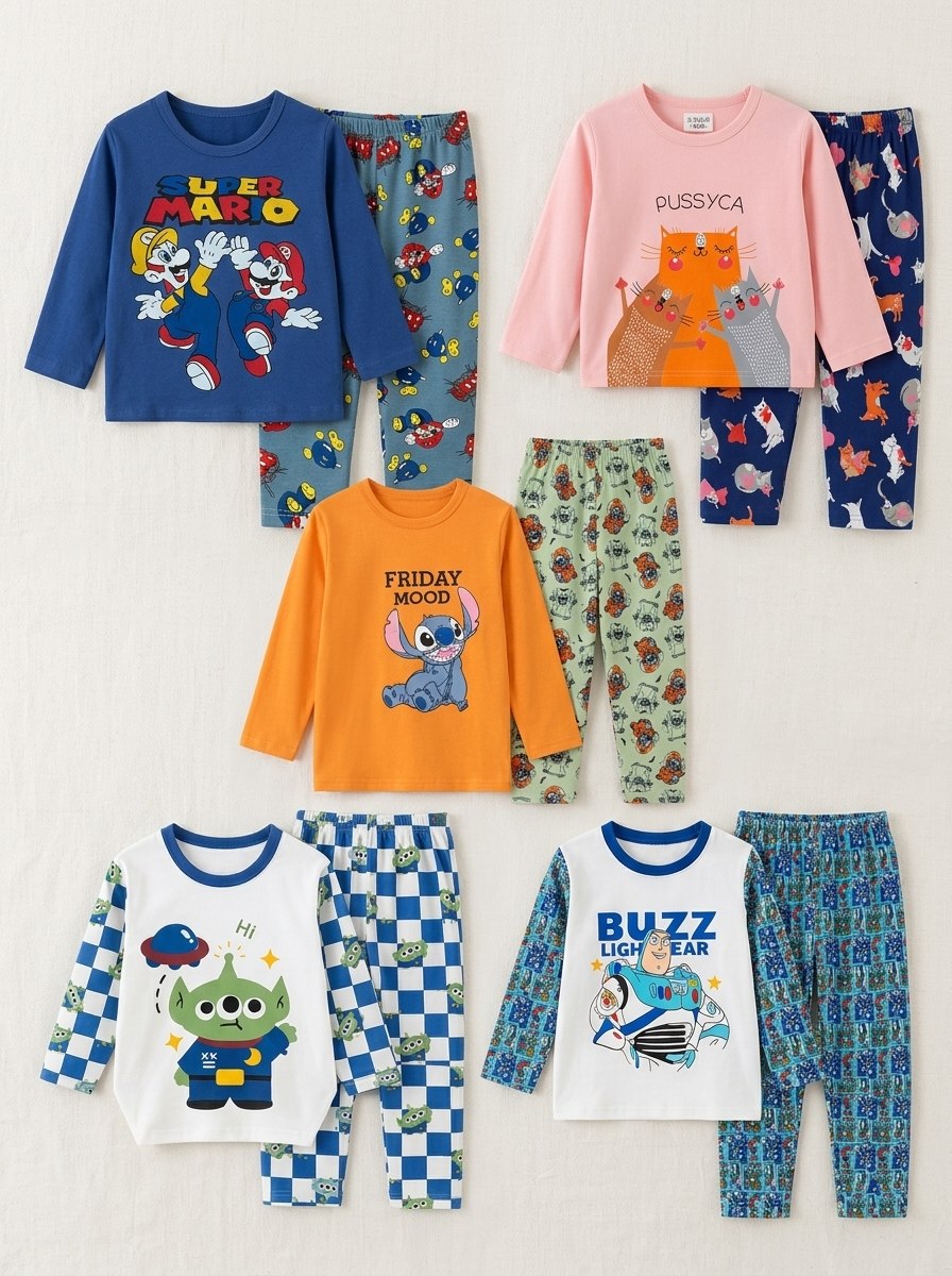 SET KIDS FLUTTER PRINT