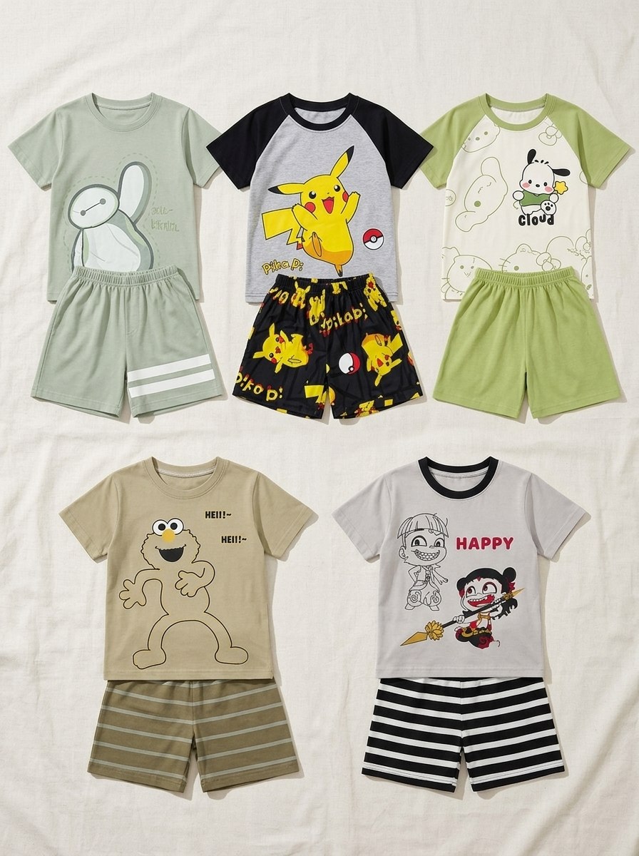 SET KIDS RIBBON SPINKLE