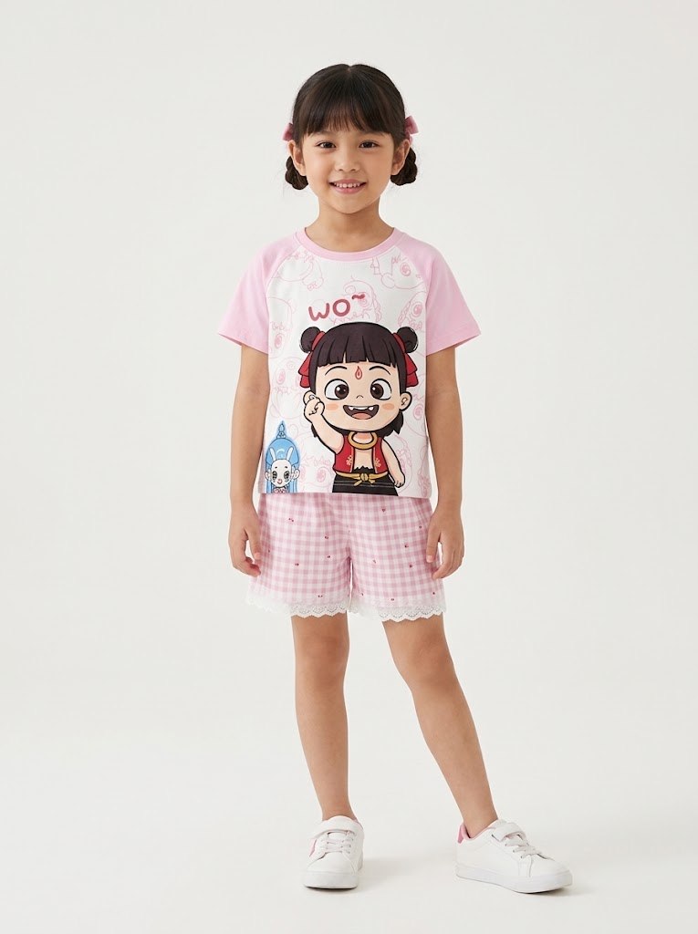 SET KIDS RIBBON SPINKLE