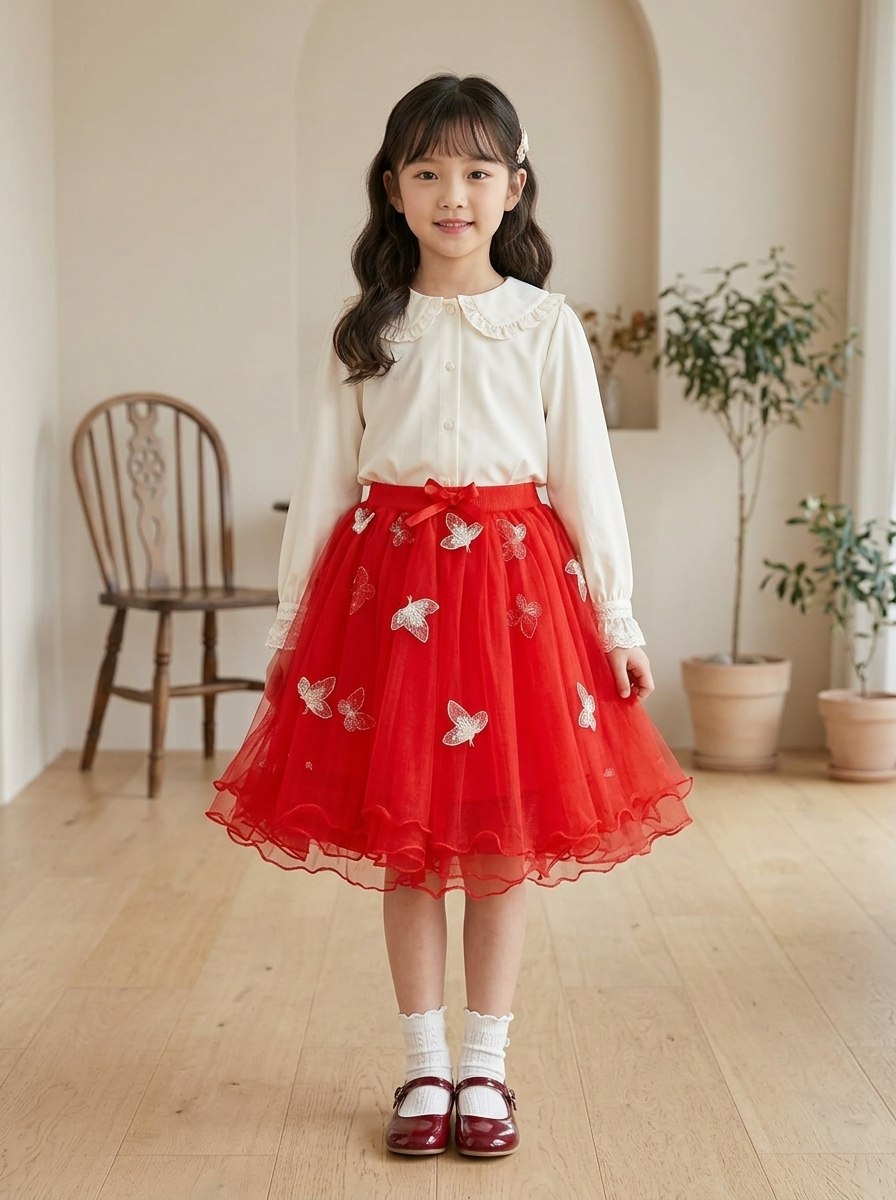 SKIRT GIRLS ROSY DIMPLE - Foto 3