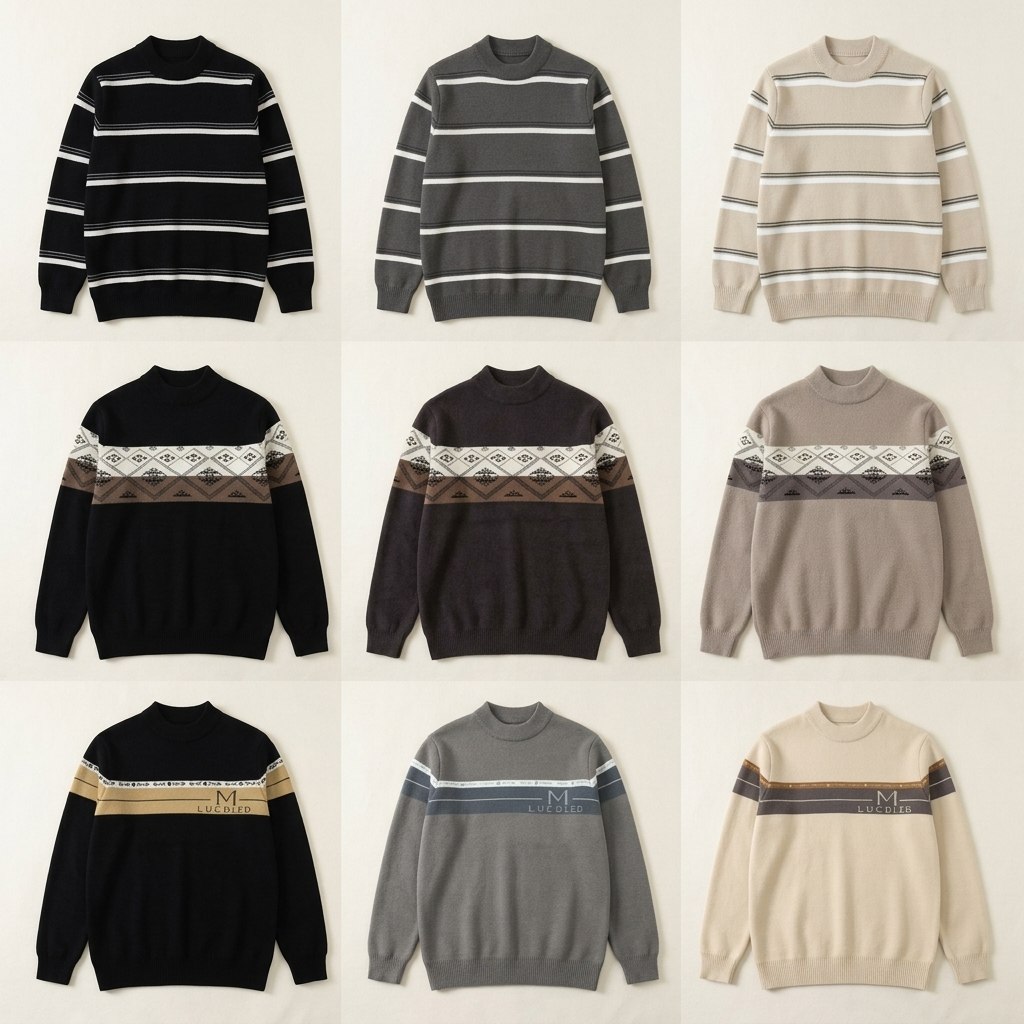 SWEATER BOYS GRACEFUL PLEAT