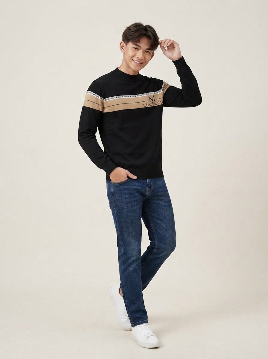 SWEATER BOYS GRACEFUL PLEAT