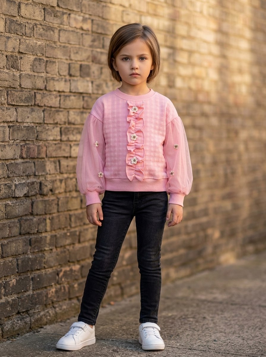 SWEATER GIRLS ASTER FAWN