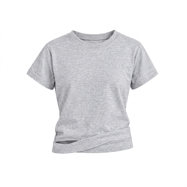 Tops Girls Glace Popular Simple Casual