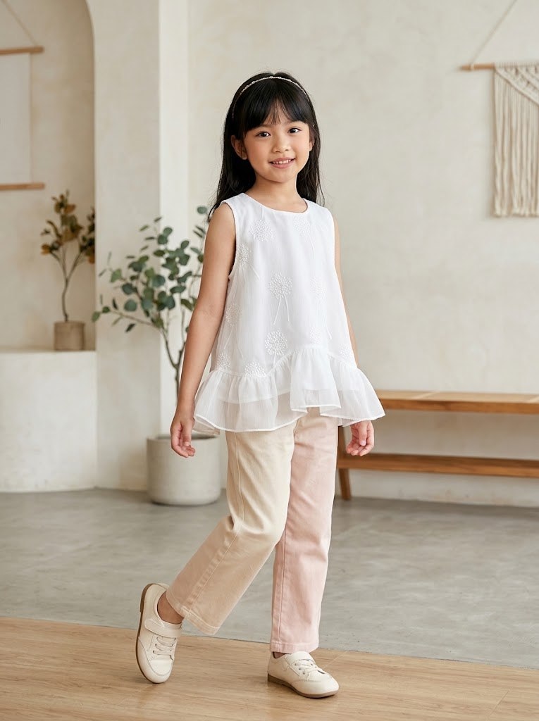 TOPS GIRLS GLIMMER BOW