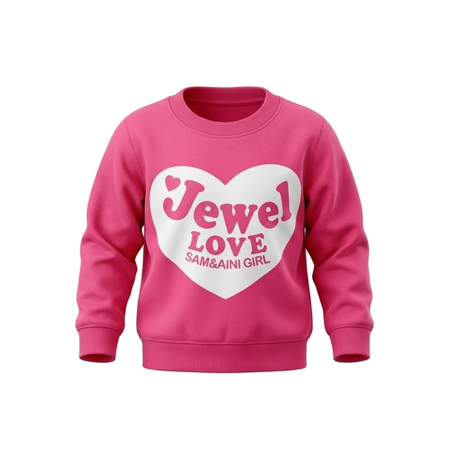 Tops Girls Jewel Love Pinky Sweet