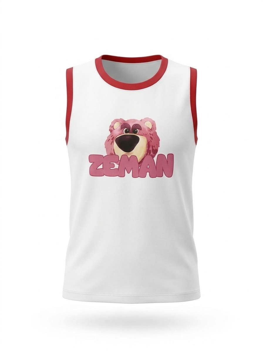 Tops Girls Zeman Angry Lotso Purple