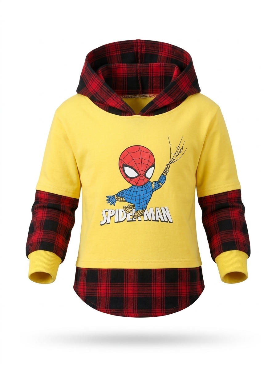 TOPS HOODIE BOYS DREAMY PLEAT