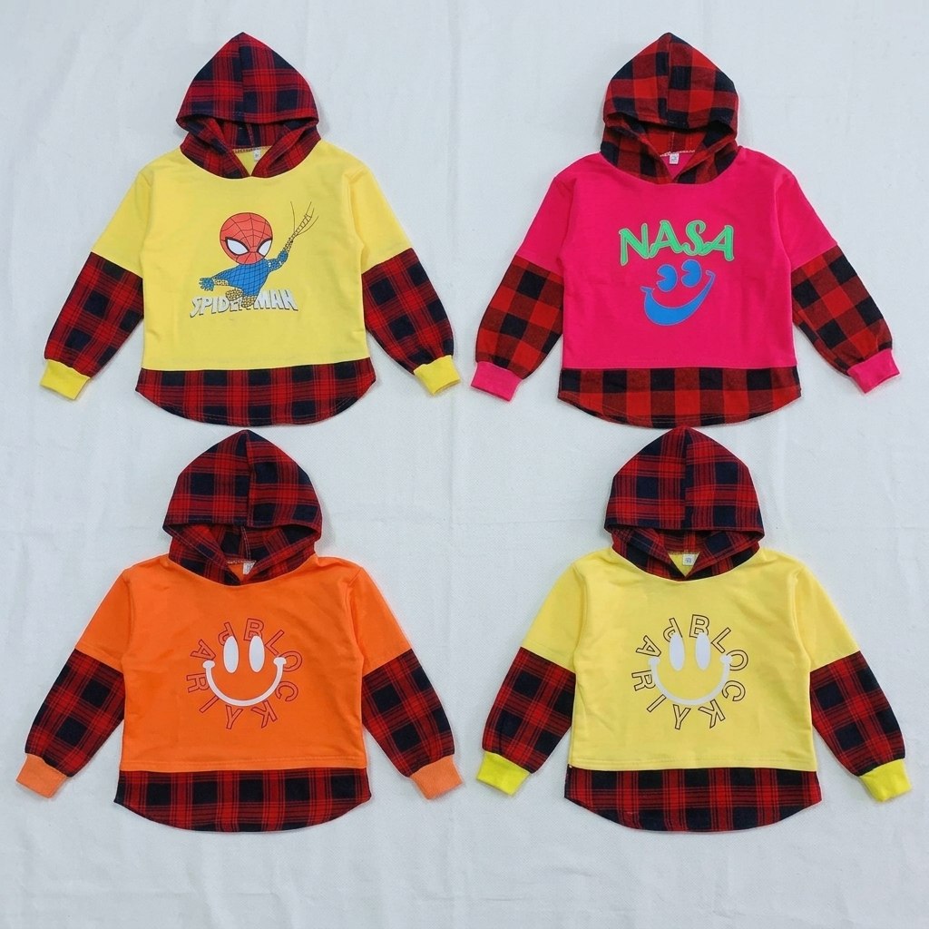 TOPS HOODIE BOYS DREAMY PLEAT