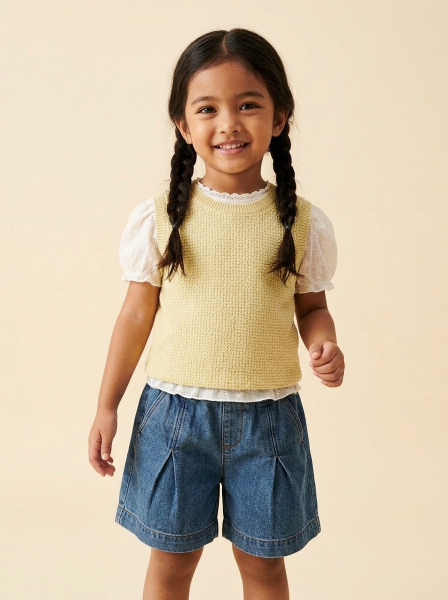 Set Girls Lace Layer
