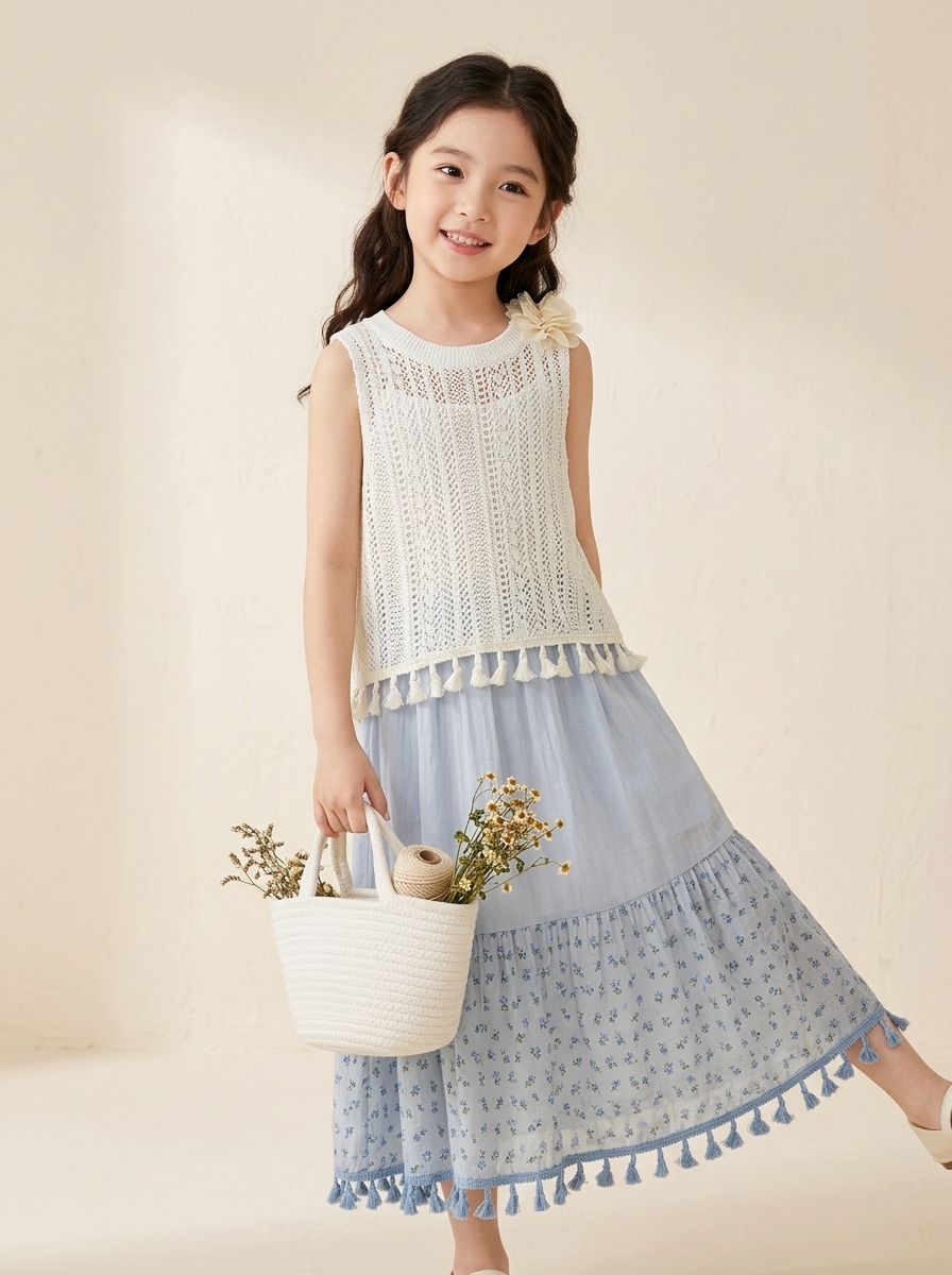 Set Girls Pastel Tassel - Foto 1