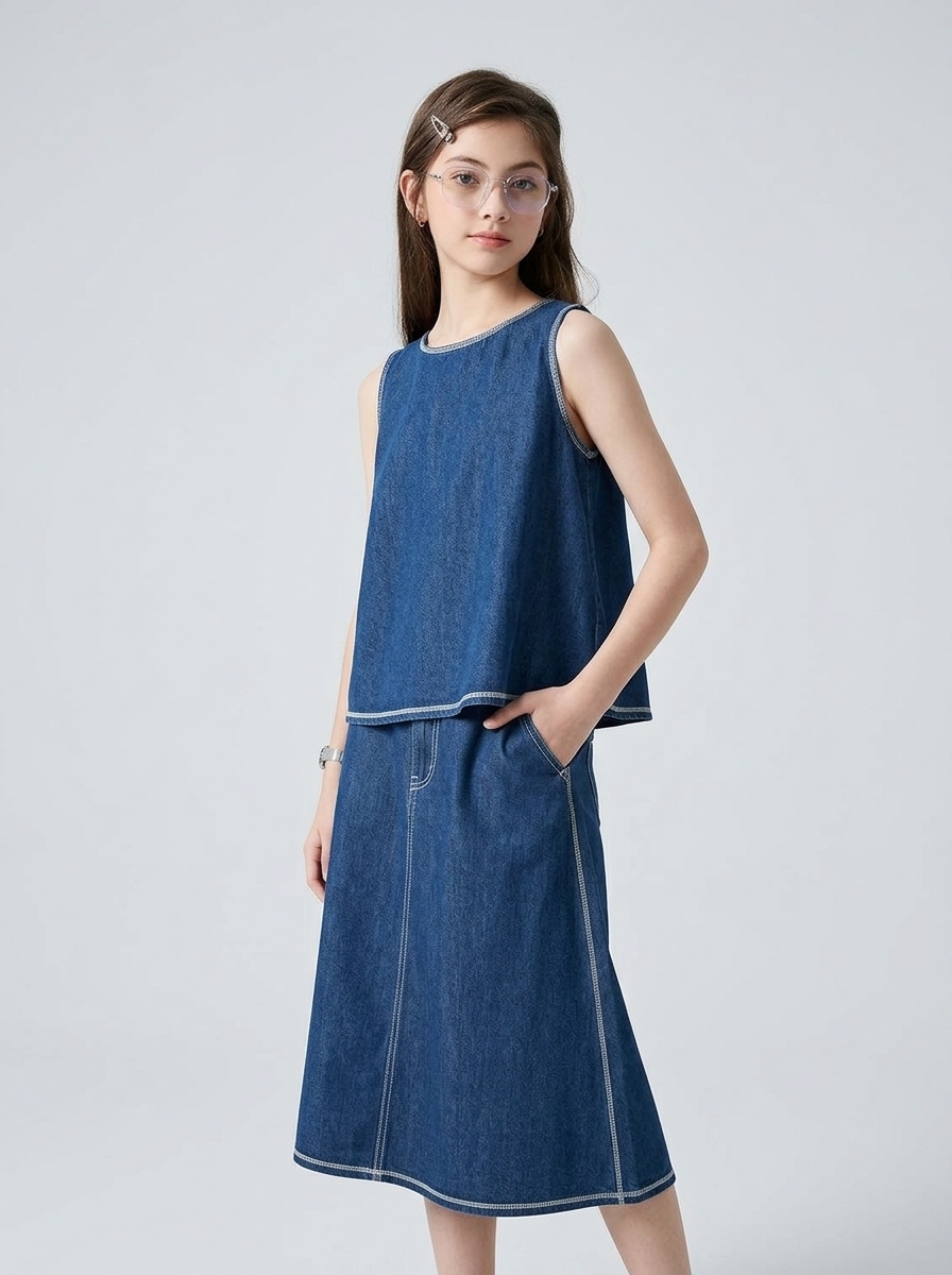 Set Girls Denim Serenity
