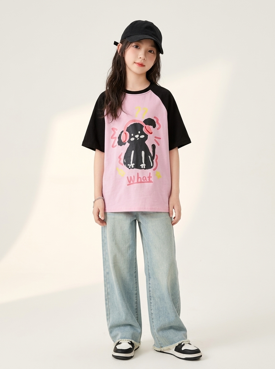 Set Girls Puppy What Tee - Foto 1