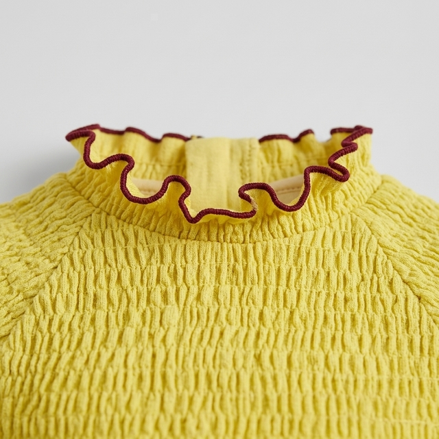 Swimwear Wrinkle Wave Bottom Rope - Baju β tampilan lain