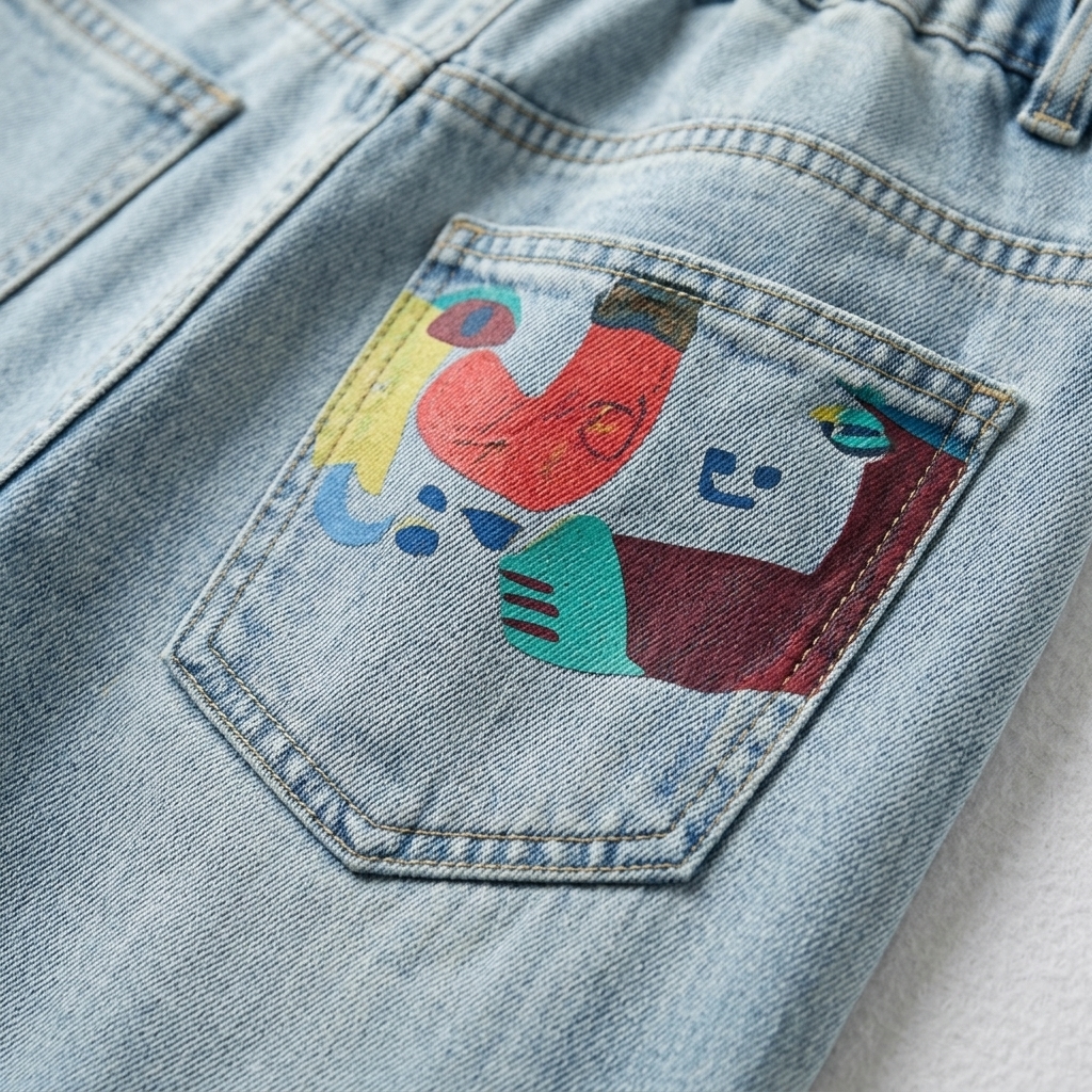 Pants Girls Playful Patch Sunny Chill