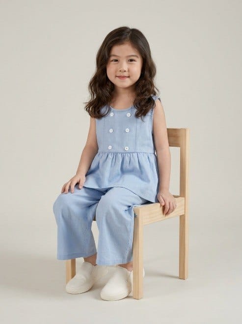 Set Girls Denim Stylish Wash — tampilan lain