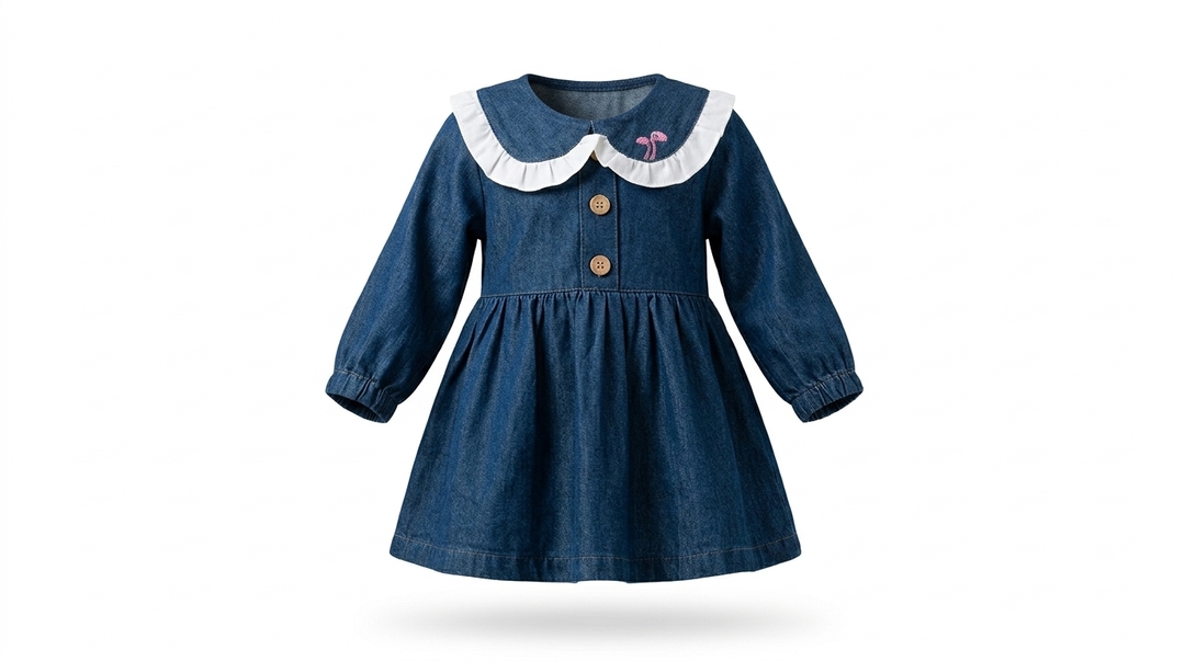 Dress Girl Denim Gratefull Denim Fire