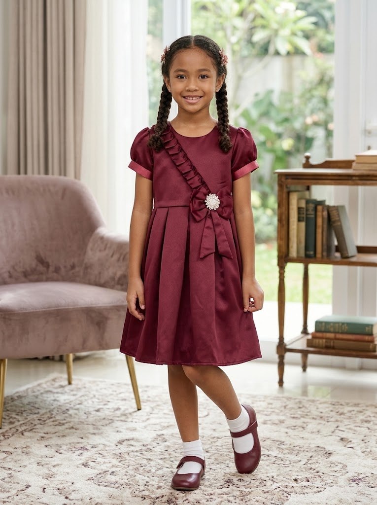 DRESS ALMOND FERN