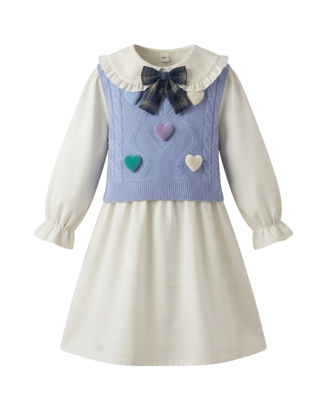 DRESS GIRLS BUBBLEGUM FAWN - Foto 1