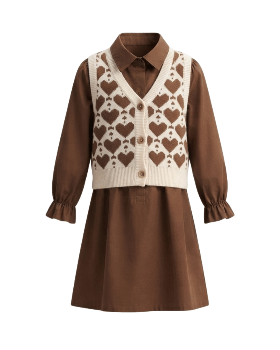 DRESS GIRLS LOVELY MINKY