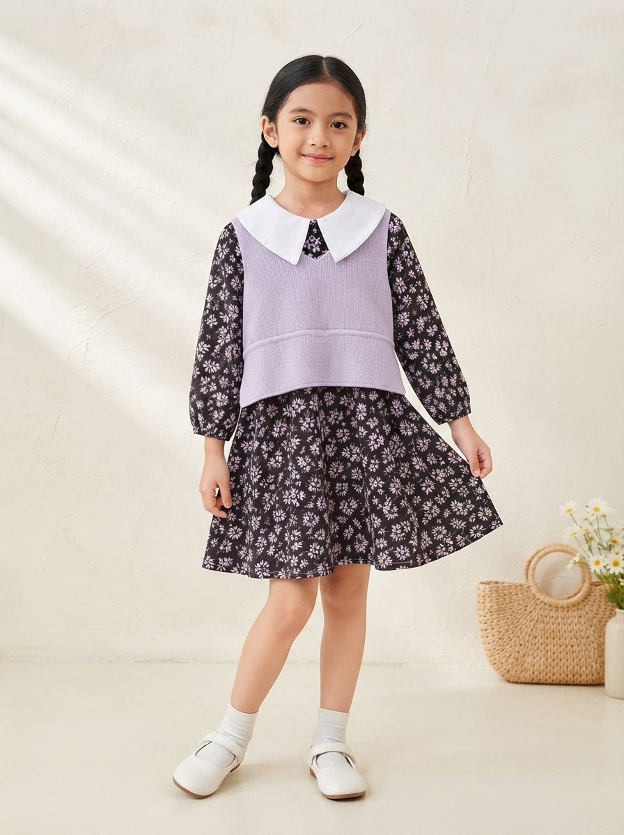 DRESS GIRLS MIREUY FLOWY