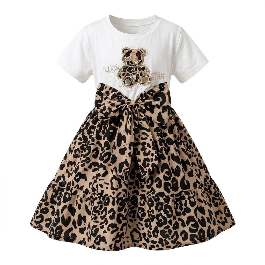 Dress Girl Tape Bear