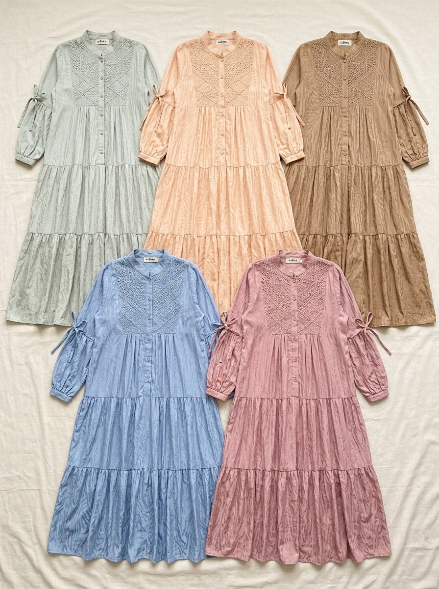 DRESS POPPY MACARON - Foto 2