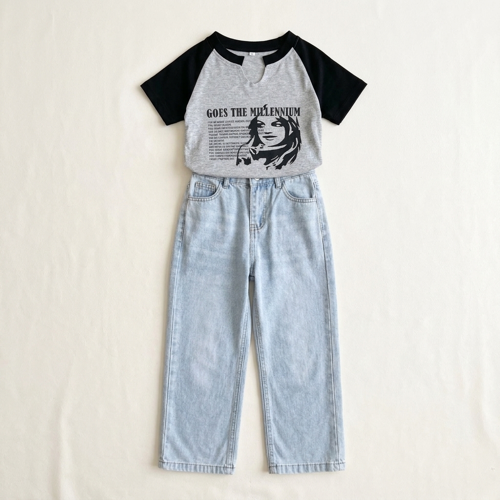 Set Girls Alchemy Blend With Denim