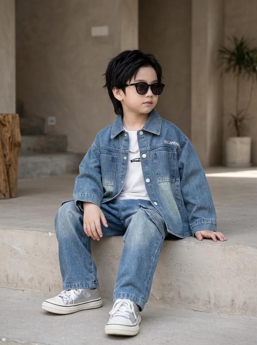 Set Boys Derry Denim - Foto 4