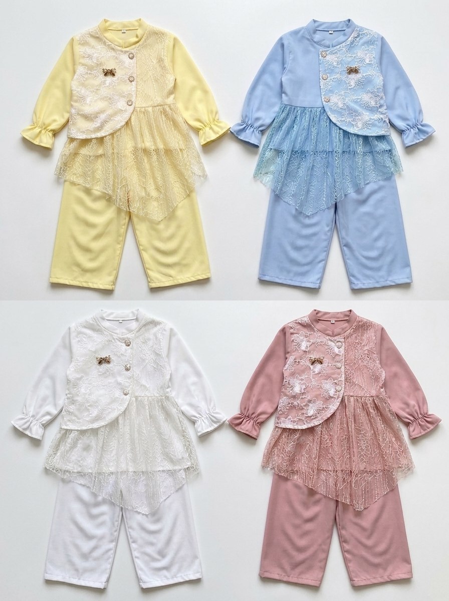 SET GIRLS ACORN PATCHES - Foto 2