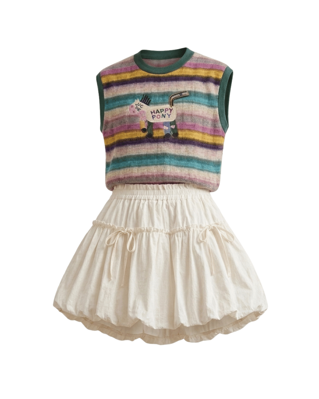 SET GIRLS BOWY RIBBON
