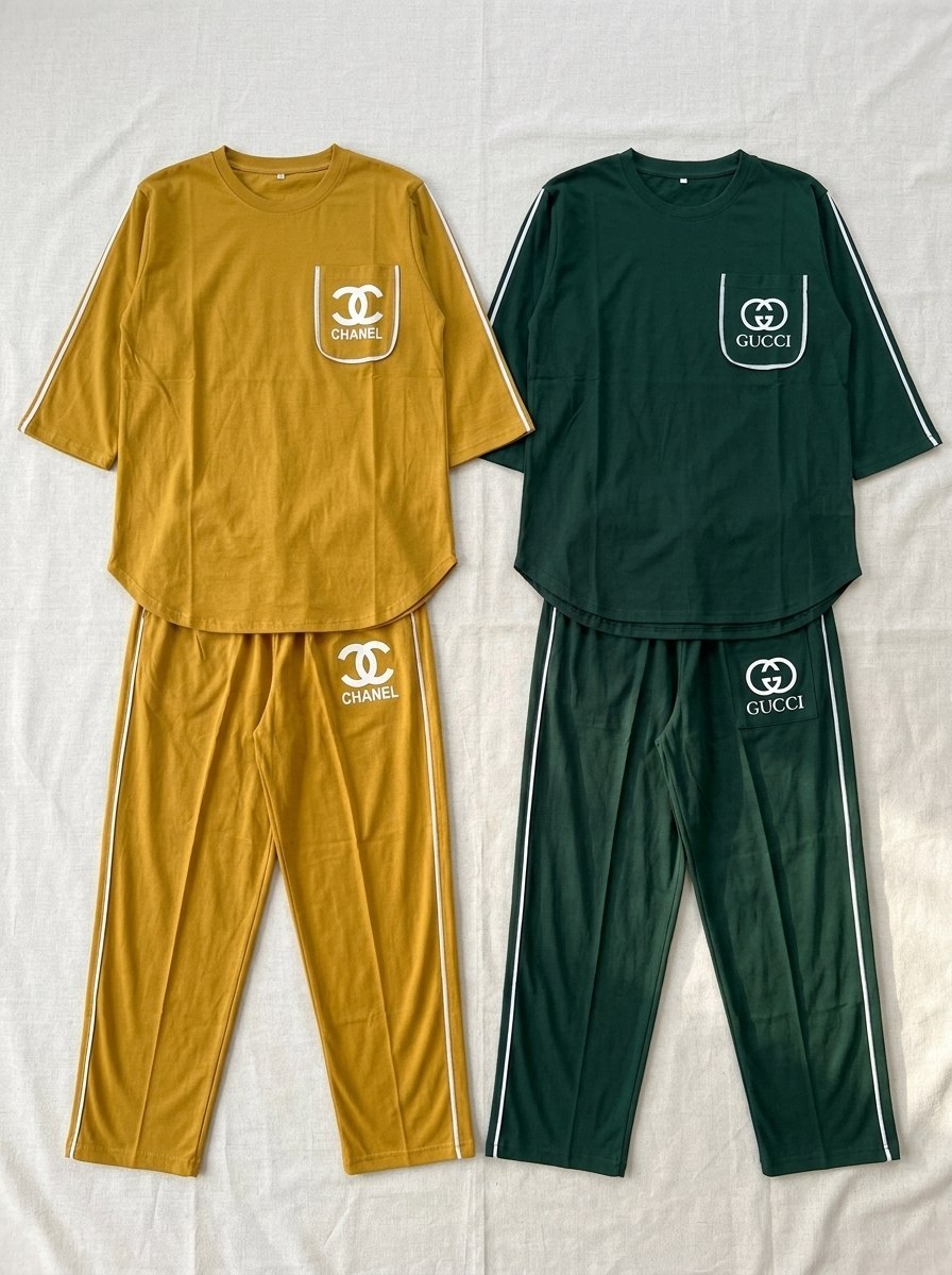 SET GIRLS DAFFODIL PATCHWORK