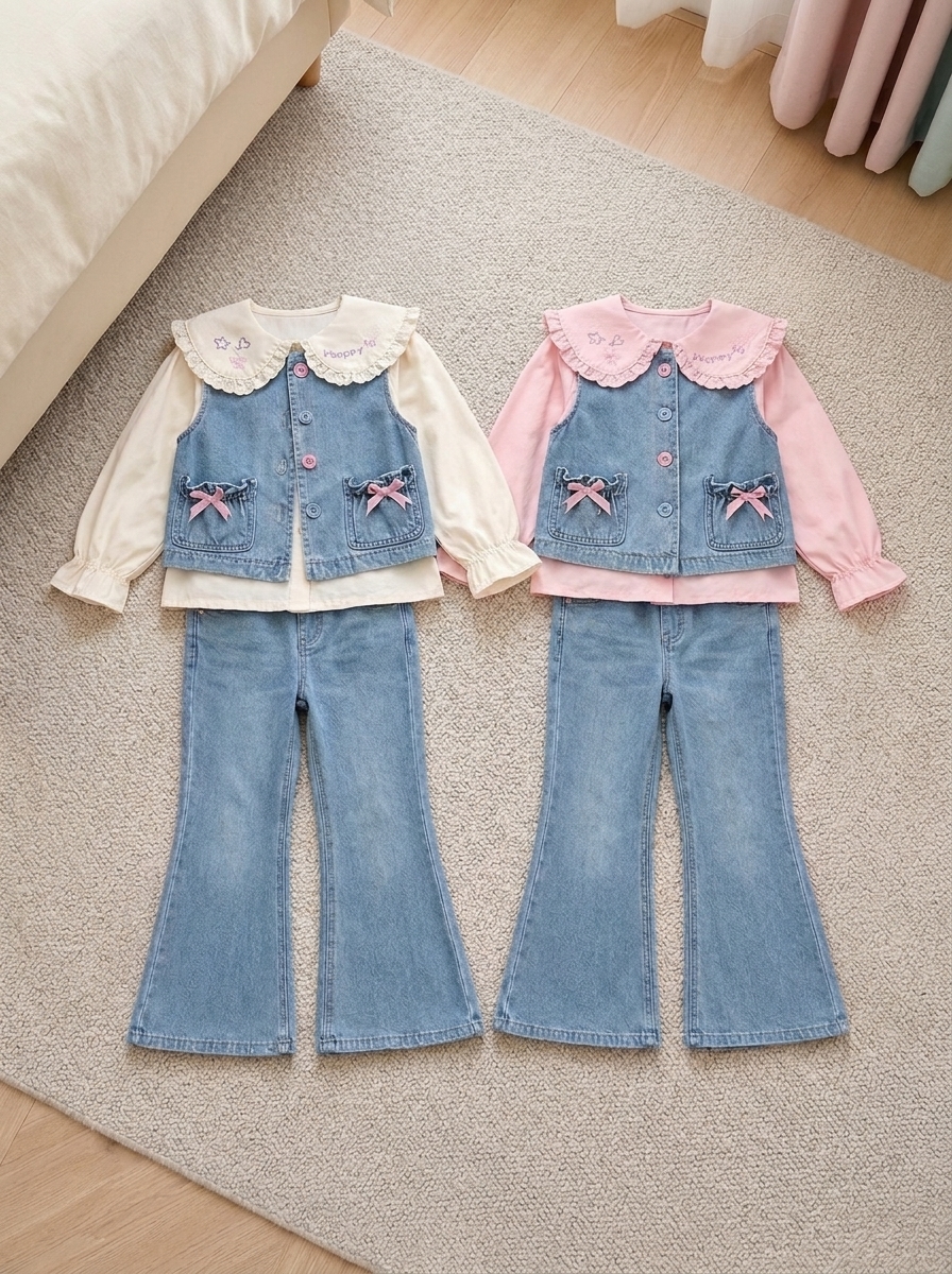 SET GIRLS NINEY JEANNY