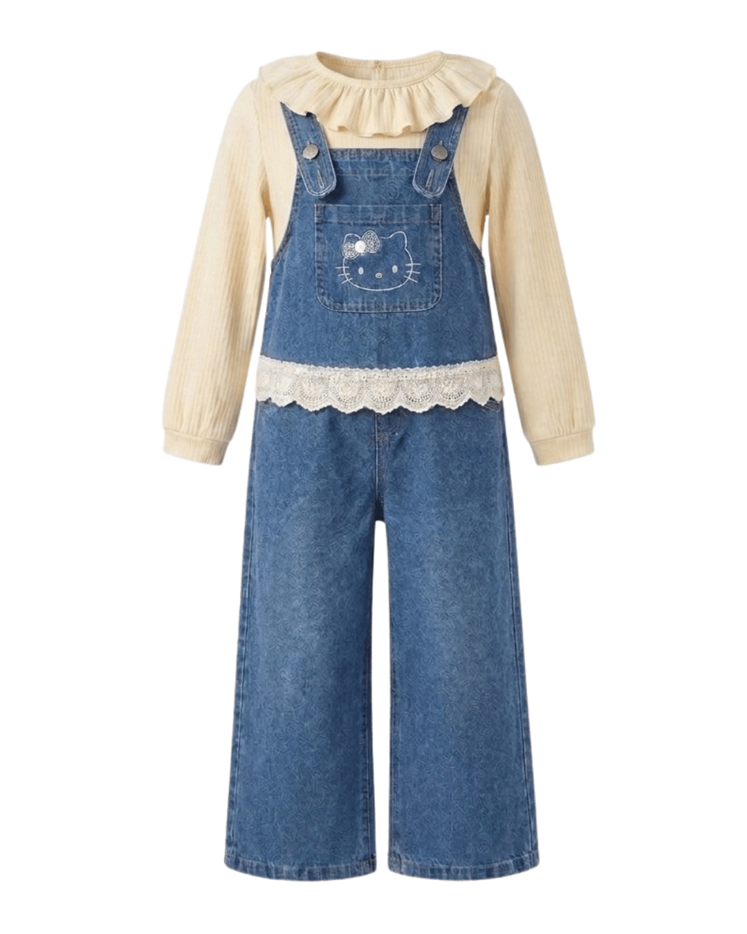 SET GIRLS OATMILK RIBBON - Foto 1