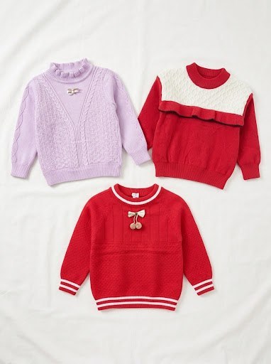 SWEATER GIRLS NECTAR MOSAIC