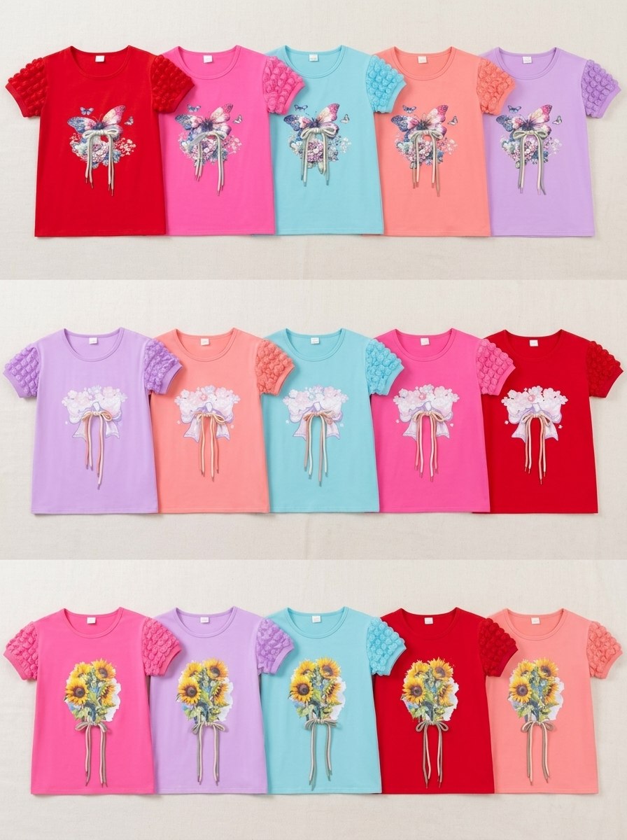 TOPS GIRLS DEWBERRY STITCHES