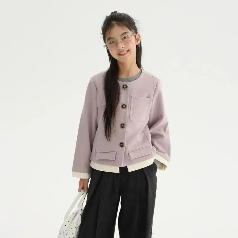 Tops Girl Whimsical Violet Knit - Foto 1
