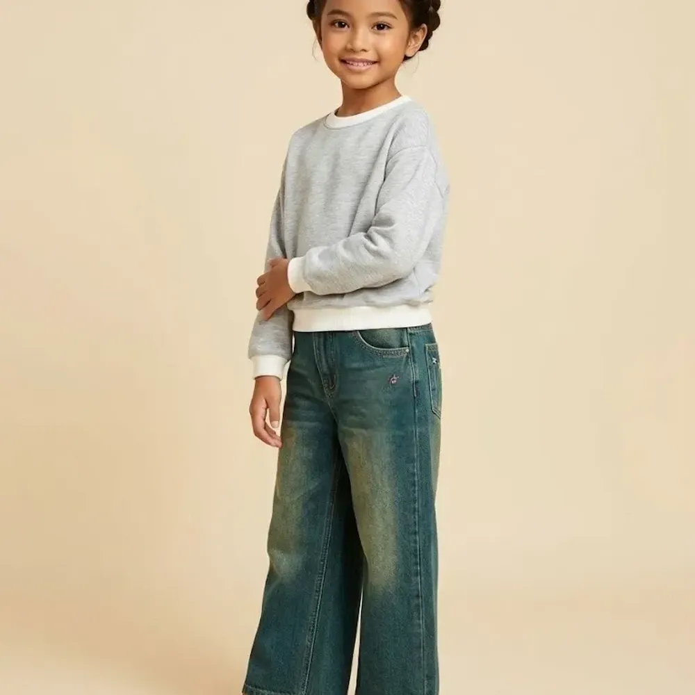 Pants Girls Fierce Doll Denim