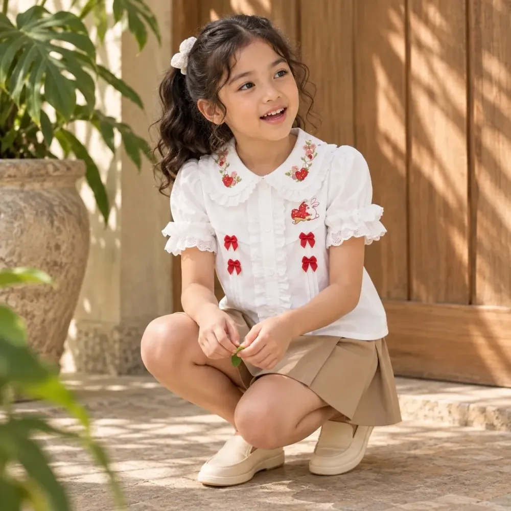 Tops Girl Ruby Blossom Blouse - Foto 5