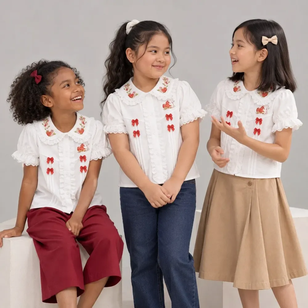 Tops Girl Ruby Blossom Blouse - Foto 4