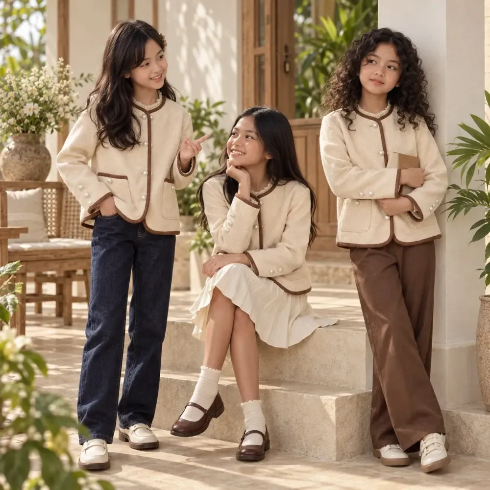 Tops Girl Cozy Willow Cardie