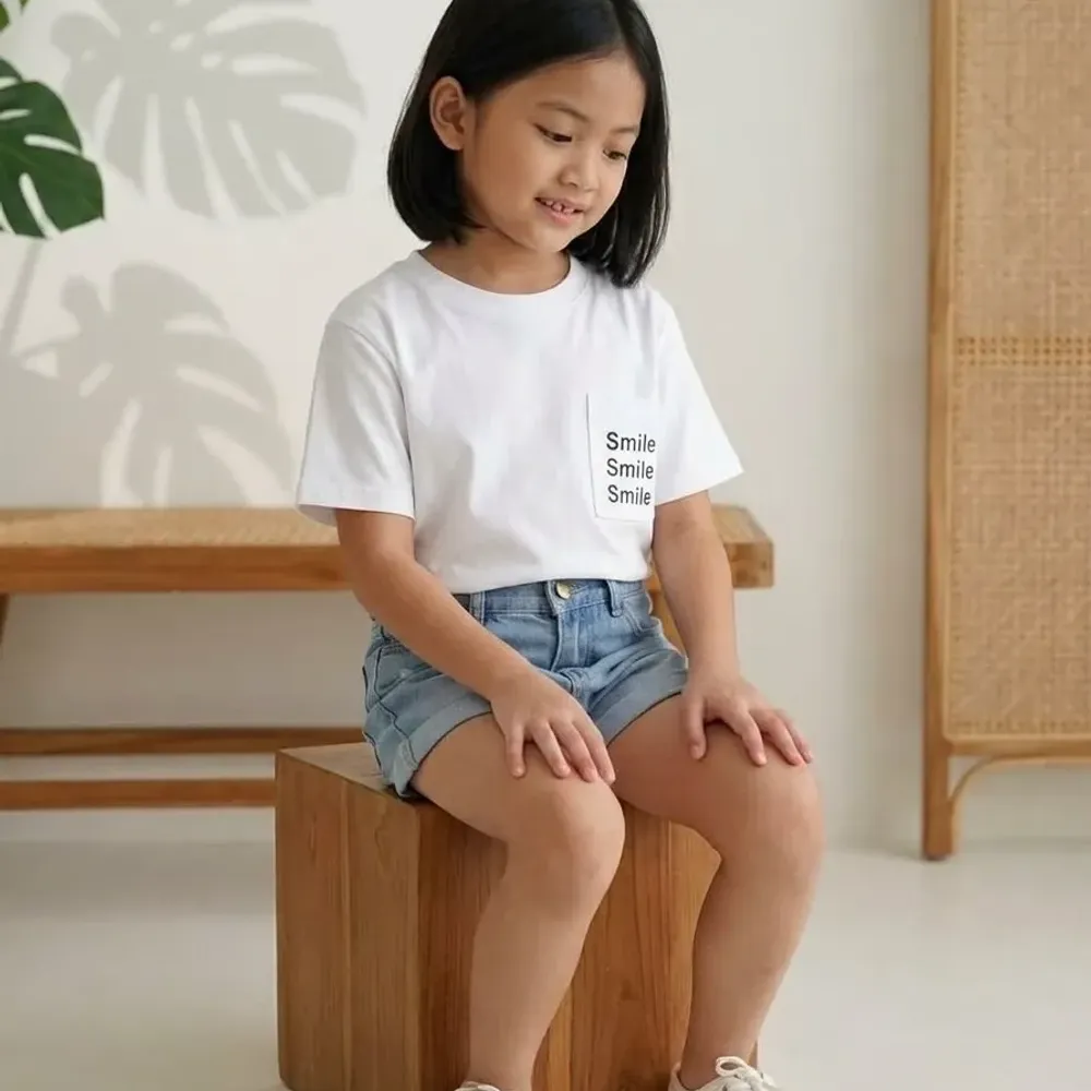 Set Girl Three Smile Short - Foto 3