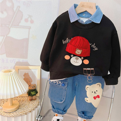 set boys nice days bennie face CHN 38 (012212 A) - setelan anak laki laki (ONLY 4)