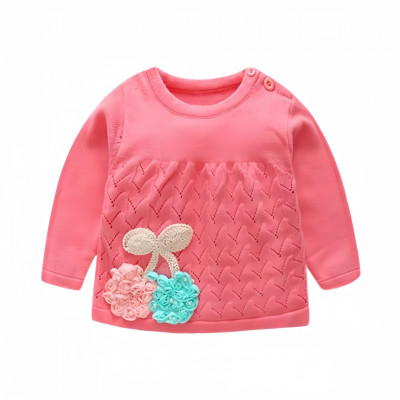 tops girls cheery bing lace pearl CHN 38 (012208 I) - tops anak perempuan  