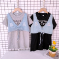 dress saturday ripped vest (112604) dress anak perempuan (only 2)