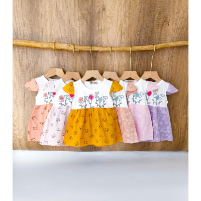 dress garden stalk mix skirt (132303) dress anak perempuan (MIX MOTIF)