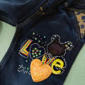 celana jeans pin and text love mickey (021206) celana anak (only 5pcs)
