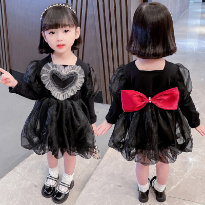 dress black large chic tape IDN 23 - dress anak perempuan (ONLY 3PCS)