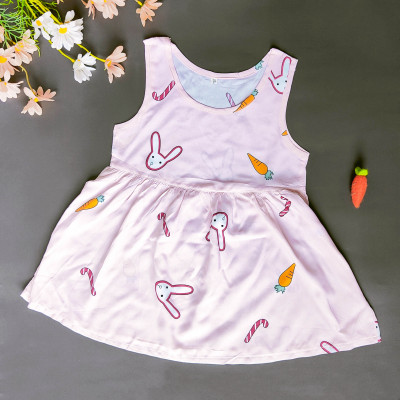 dress stock bunny wortel-dress anak perempuan (only 4pcs)